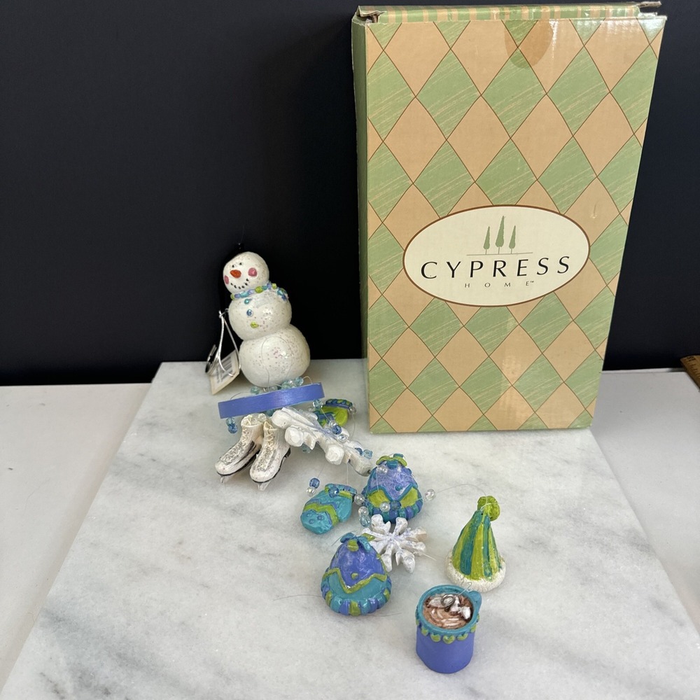 Cypress Christmas Snowman Indoor or Outdoor Mobile